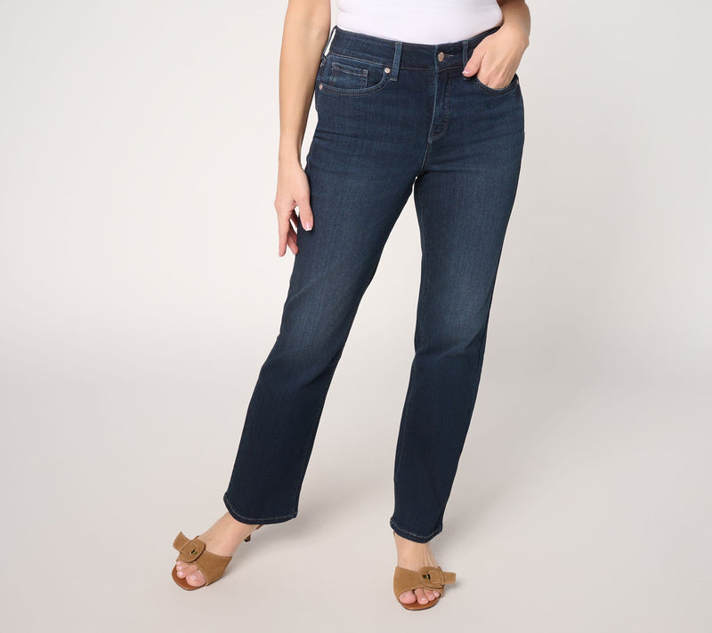 NYDJ Sure Stretch Ellison Straight-Leg Jeans - Regular — View 20