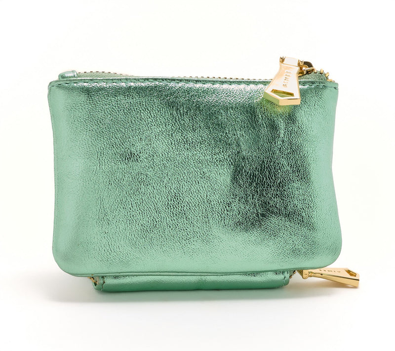 Aimee Kestenberg Mini Maverick Leather Zip Wallet — View 6