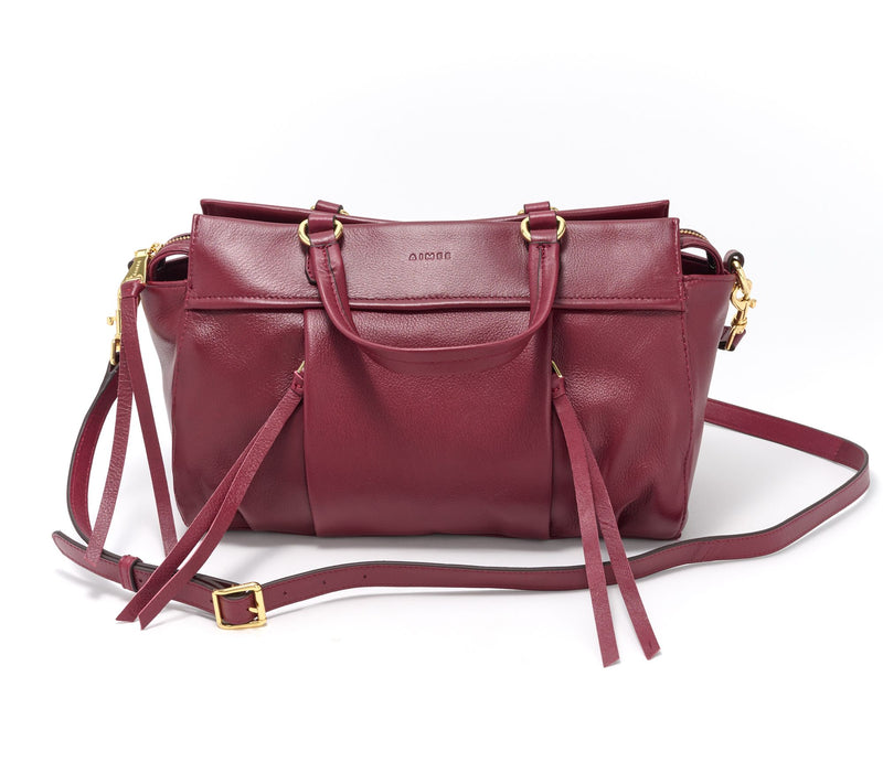 Aimee Kestenberg Weekend Worn Leather Satchel — View 7