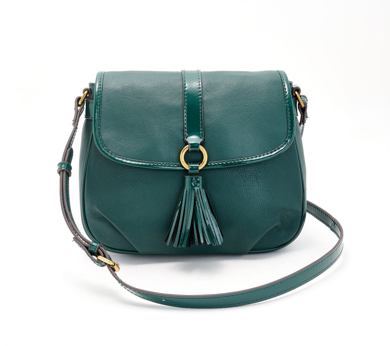 American Leather Co. Fairfield Leather Crossbody — View 14