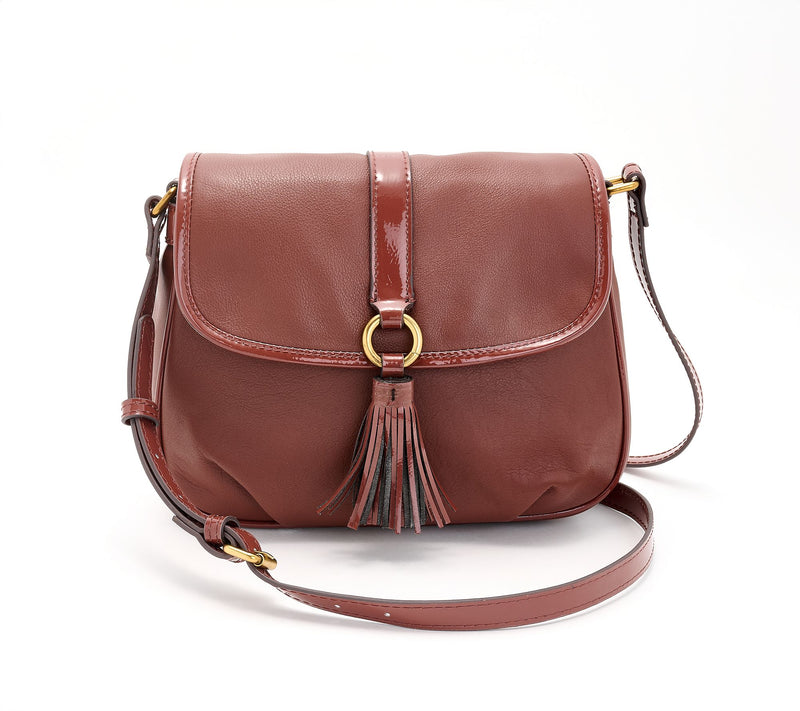 American Leather Co. Fairfield Leather Crossbody — View 18