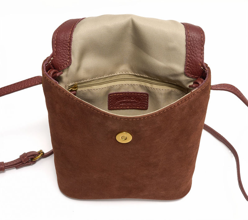 American Leather Co. Hampton Large Zip Around Crossbody — View 3