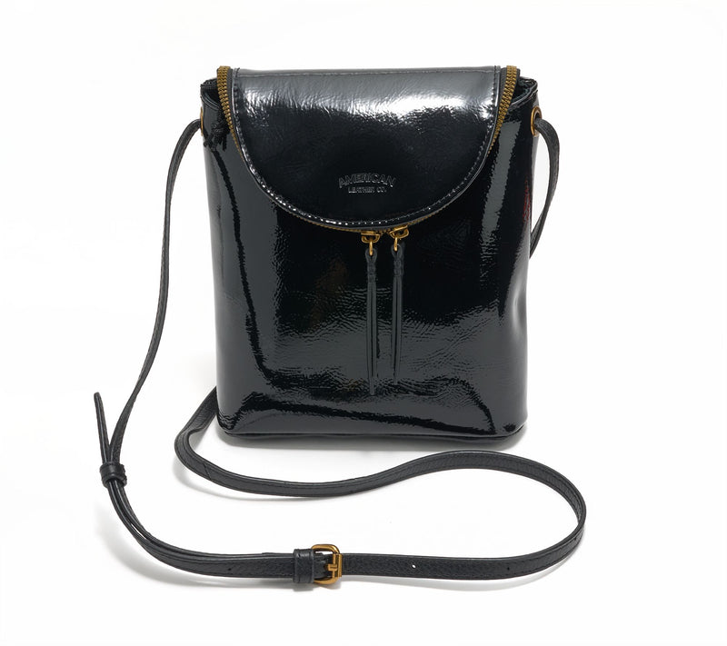 American Leather Co. Hampton Large Zip Around Crossbody — View 9