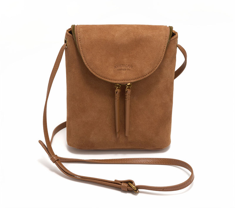 American Leather Co. Hampton Large Zip Around Crossbody — View 12