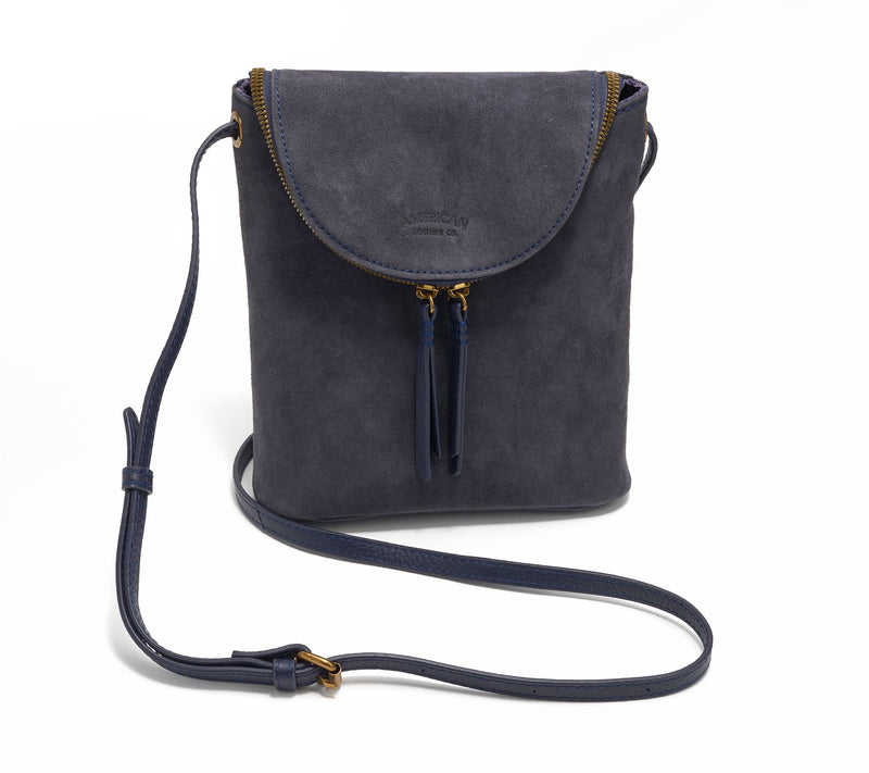 American Leather Co. Hampton Large Zip Around Crossbody — View 13