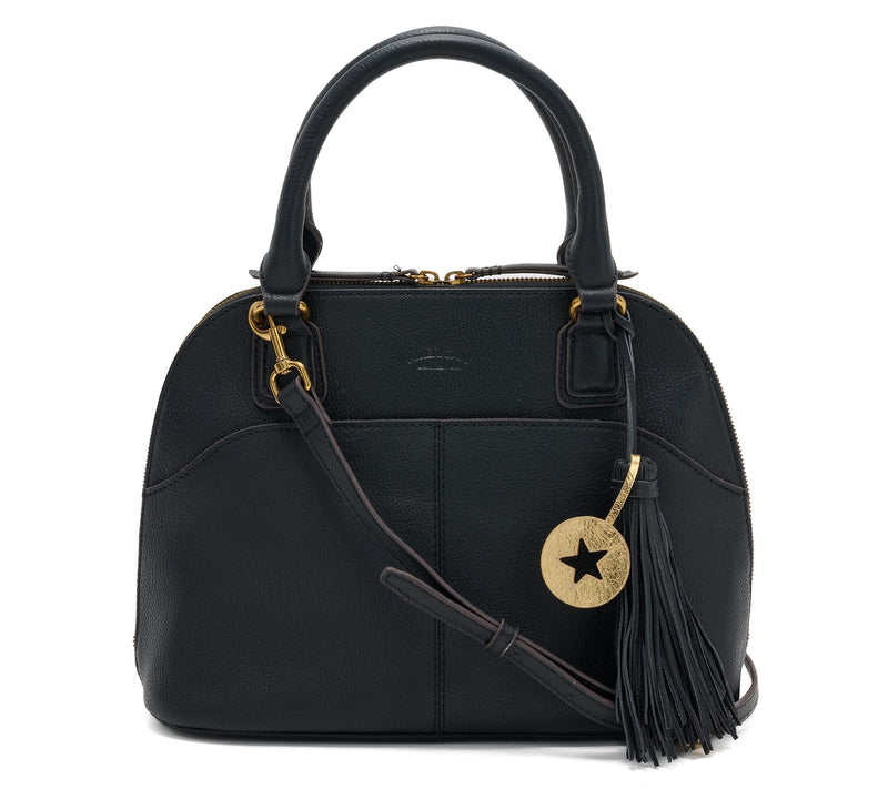 American Leather Co. Pebble Leather Convertible Satchel — View 10