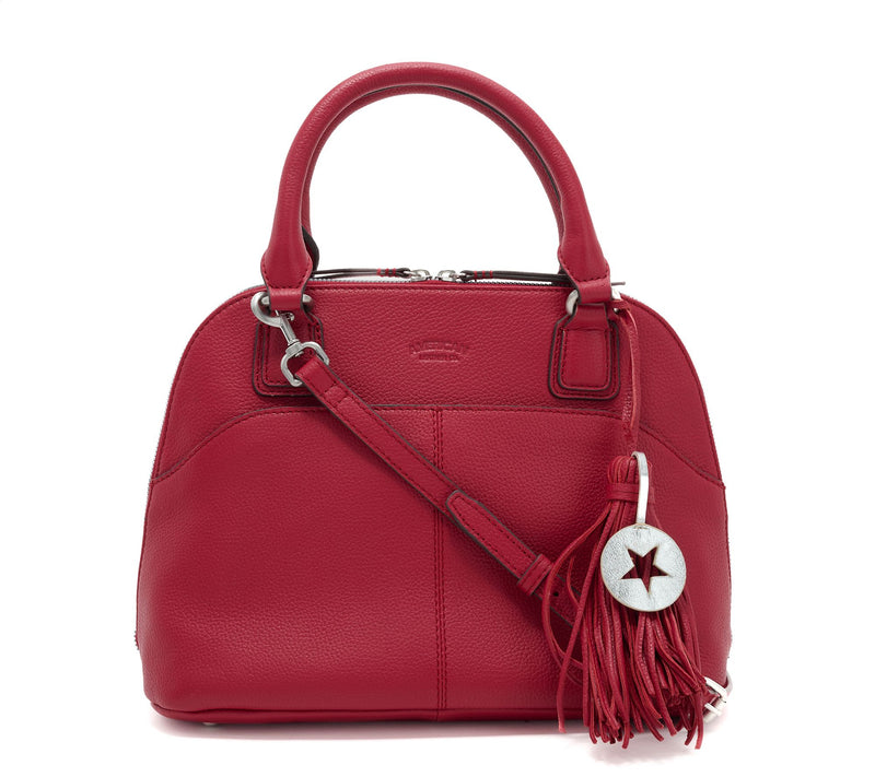 American Leather Co. Pebble Leather Convertible Satchel — View 11