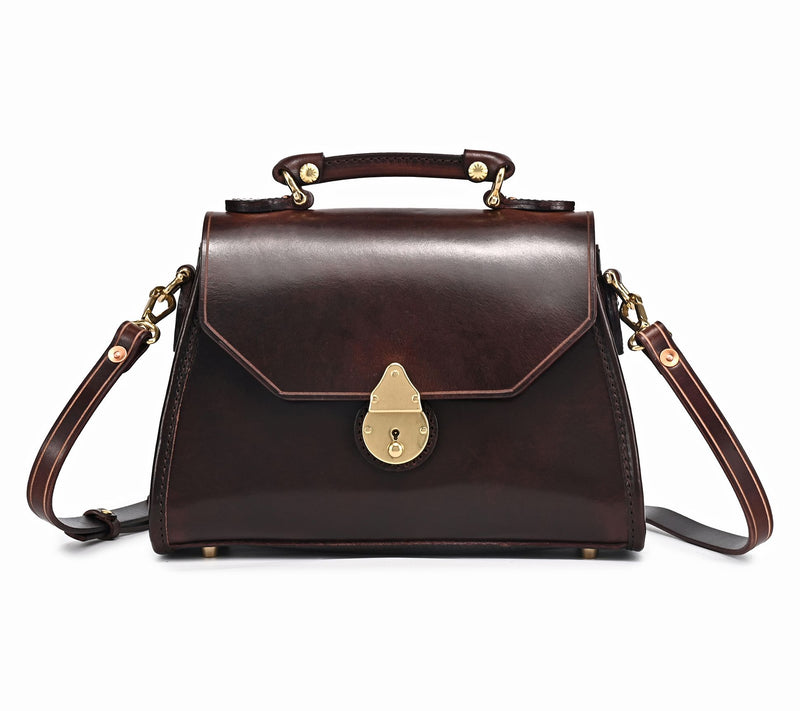 Old Trend Laurel Classic Leather Top Handle Satchel — View 13