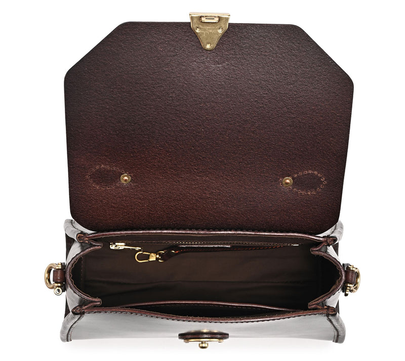 Old Trend Laurel Classic Leather Top Handle Satchel — View 2