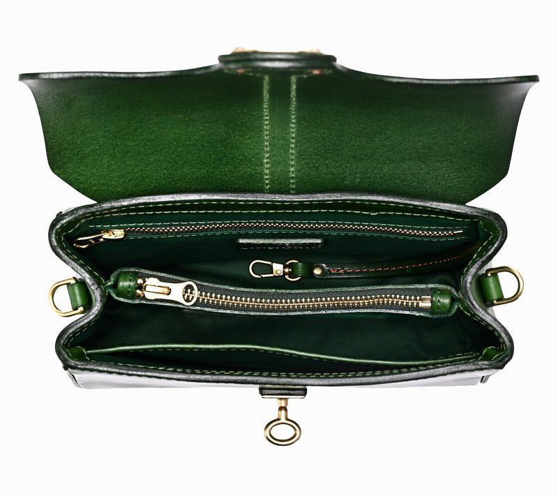 Old Trend Laurel Vintage Leather Crossbody — View 2
