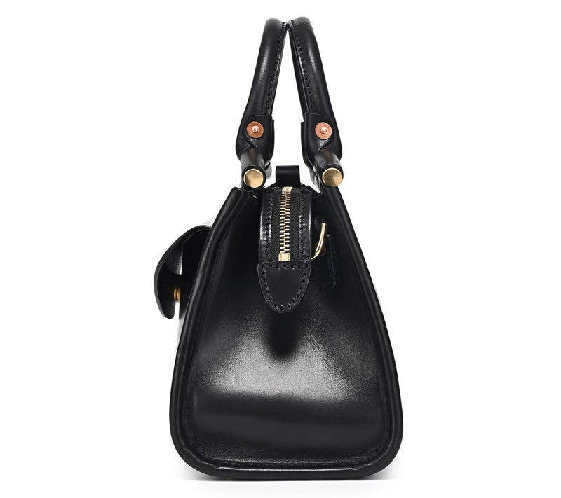Old Trend Laurel Vintage Leather Top Handle Satchel — View 4