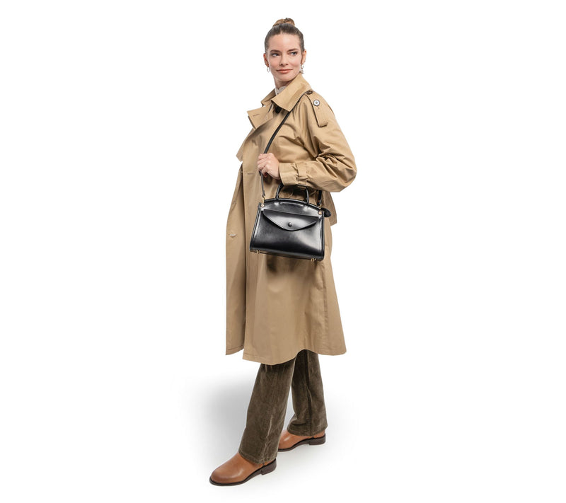 Old Trend Laurel Vintage Leather Top Handle Satchel — View 6