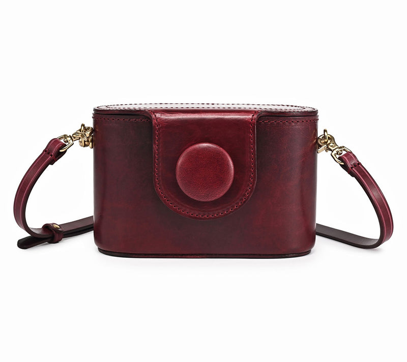 Old Trend Begonia Vintage Leather Case Crossbody — View 16