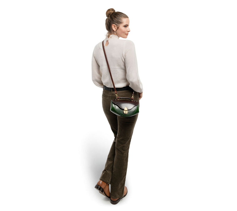 Old Trend Azalea Vintage Leather Top Handle Crossbody — View 5