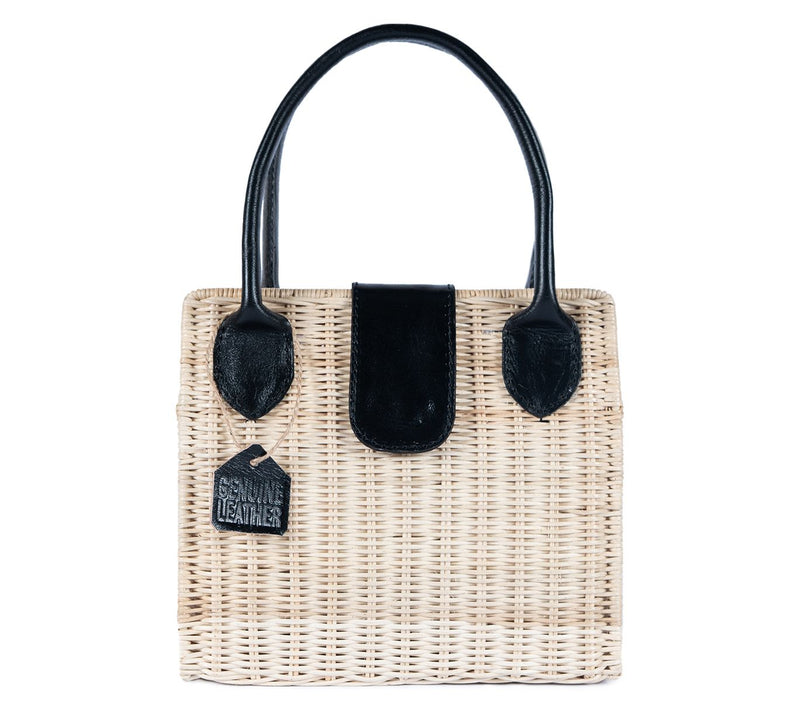 Jelavu Piper Medium Woven Top Handle CrossbodyBag — View 9