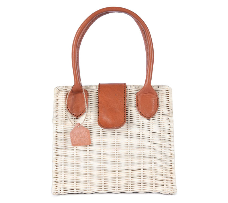 Jelavu Piper Medium Woven Top Handle CrossbodyBag — View 4