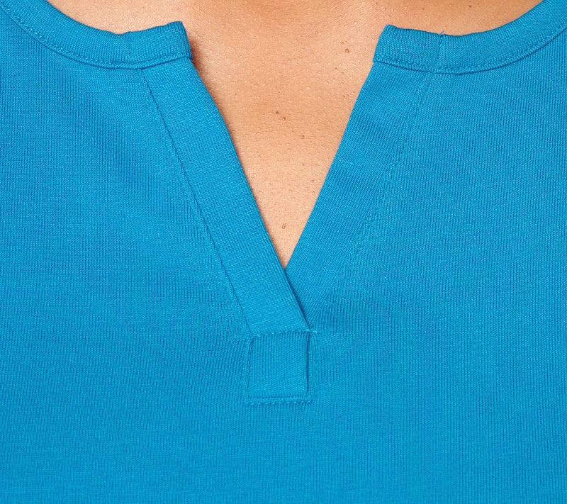 Denim & Co. Essentials Regular Perfect Jersey Tunic — View 6