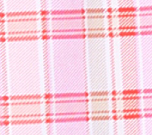Denim & Co. Plaid Favorite Jersey Ruffled V-Neck Top — View 7