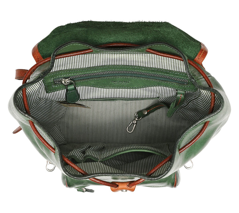 Old Trend Ficus Leather Backpack — View 2