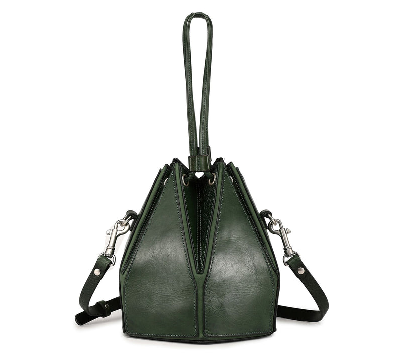 Old Trend Prism Bucket Convertible Leather Crossbody — View 12