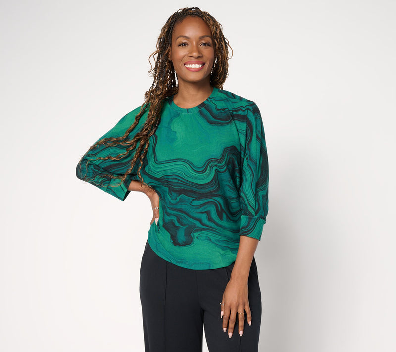 Carla Rockmore Collection Dolman Sleeve Top — View 9