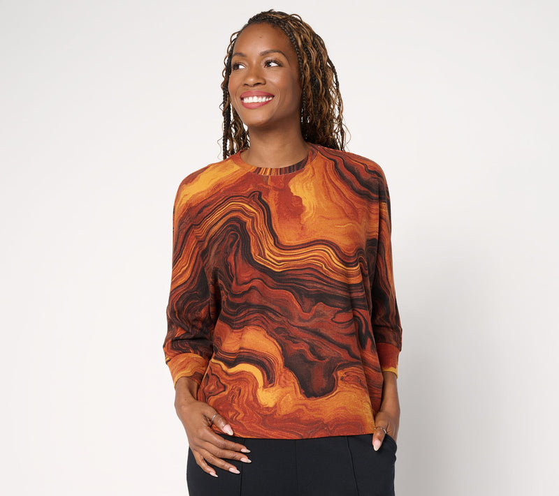 Carla Rockmore Collection Dolman Sleeve Top — View 7