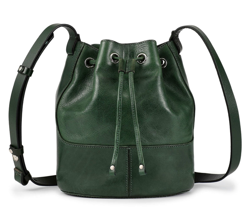 Old Trend Crocus Convertible Leather Bucket Shoulder Bag — View 14