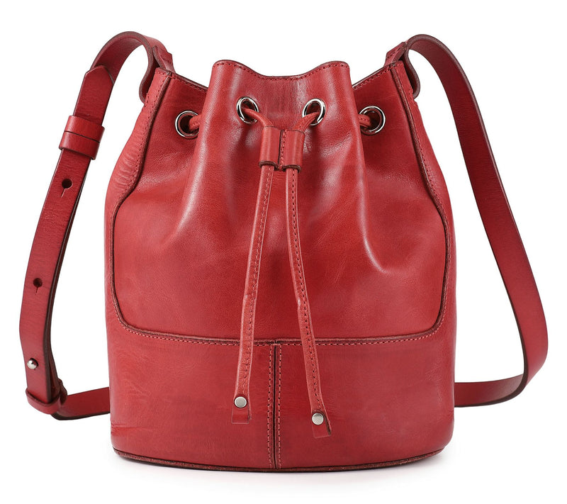 Old Trend Crocus Convertible Leather Bucket Shoulder Bag — View 15