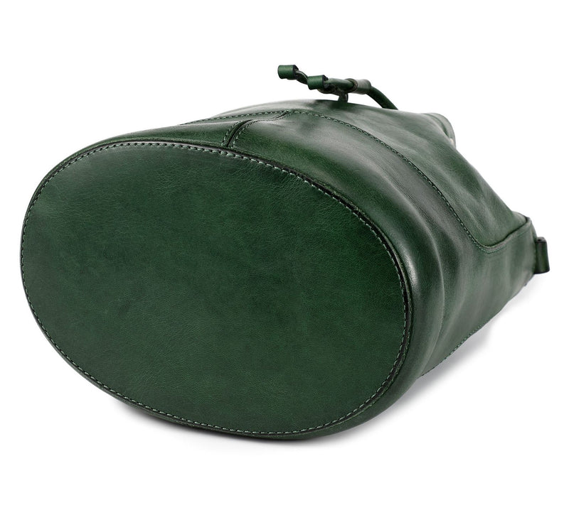 Old Trend Crocus Convertible Leather Bucket Shoulder Bag — View 4