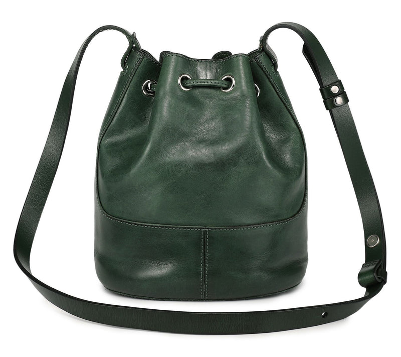 Old Trend Crocus Convertible Leather Bucket Shoulder Bag — View 3