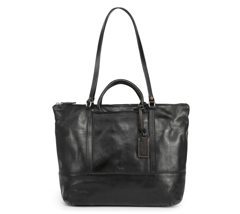 Old Trend Crocus Carryall Leather Tote with Shoulder Strap — View 14