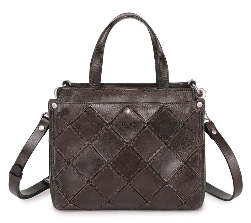 Old Trend Mermaid Mini Leather Tote with Shoulder Strap — View 12