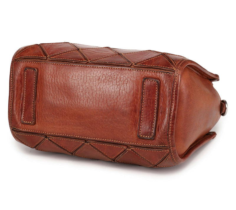 Old Trend Mermaid Mini Leather Tote with Shoulder Strap — View 5