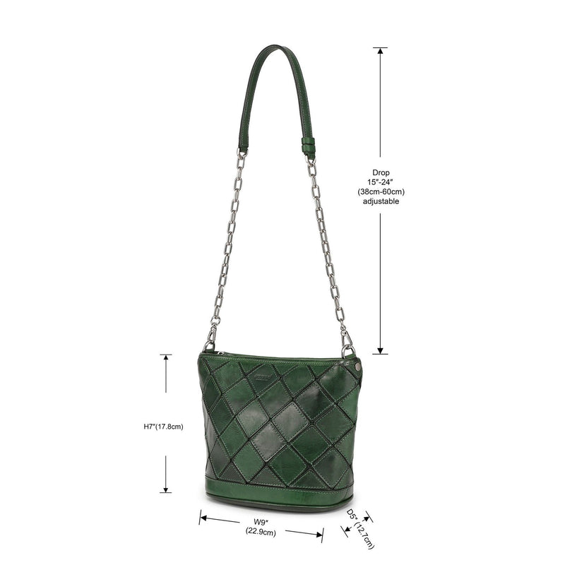 Old Trend Mermaid Convertible Leather Crossbody — View 5