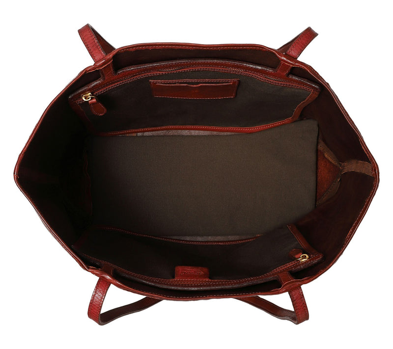 Old Trend Alder Leather Tote — View 2