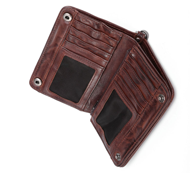 Old Trend Basswood Leather Wristlet Clutch — View 2