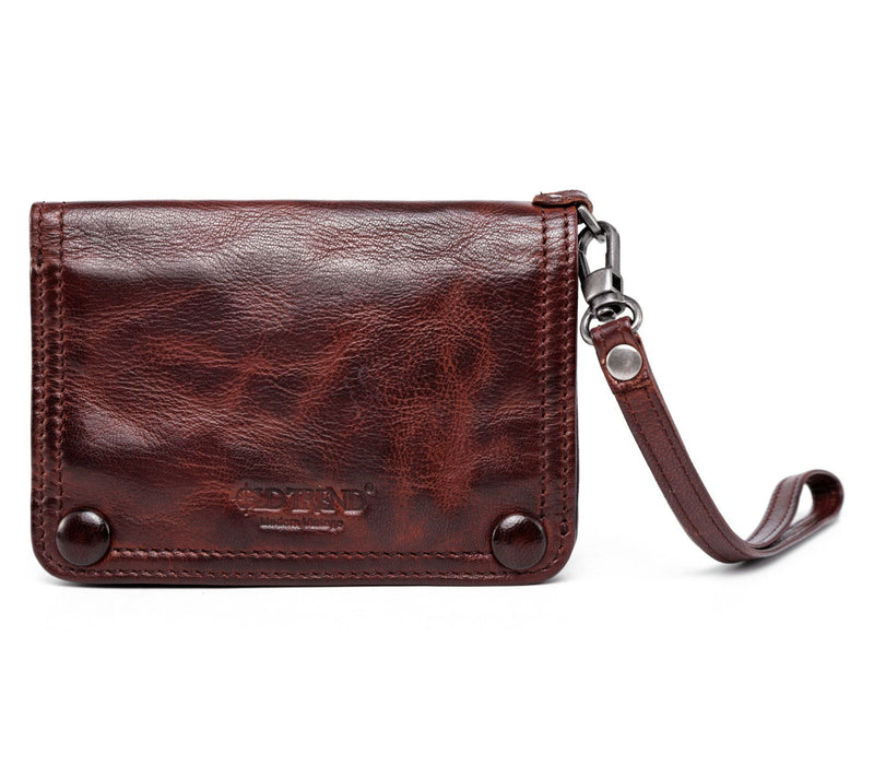 Old Trend Basswood Leather Wristlet Clutch — View 5