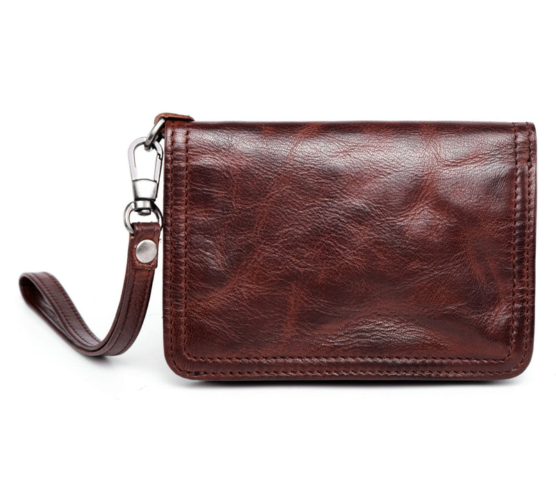 Old Trend Basswood Leather Wristlet Clutch — View 6