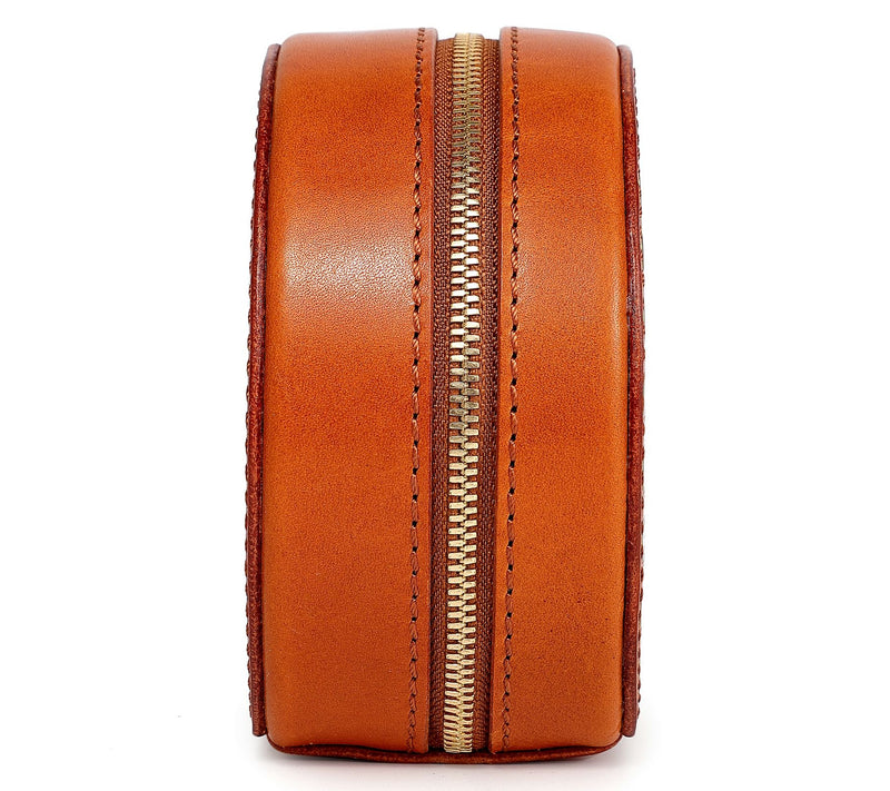 Old Trend Leather Round Jewelry Box — View 7