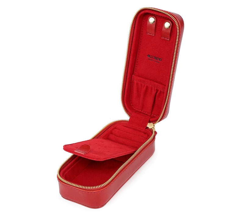 Old Trend Leather Oblong Jewelry Box — View 2