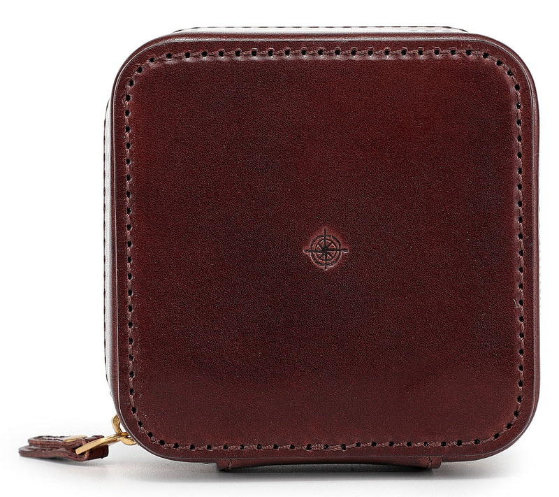 Old Trend Leather Square Jewelry Box — View 4