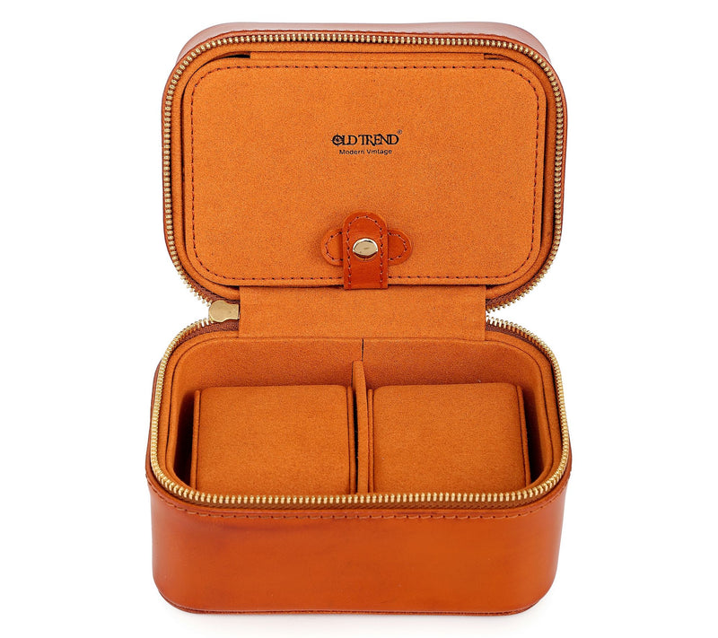 Old Trend Leather Jewelry and Watch Box — View 2