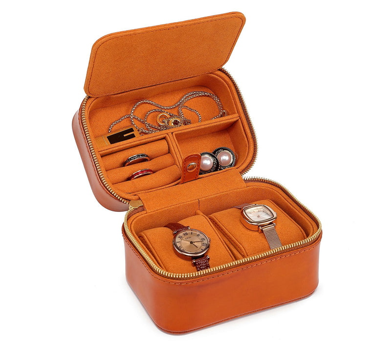 Old Trend Leather Jewelry and Watch Box — View 4