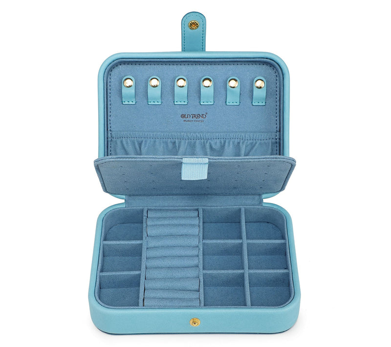 Old Trend Leather Jewelry Storage Box — View 2