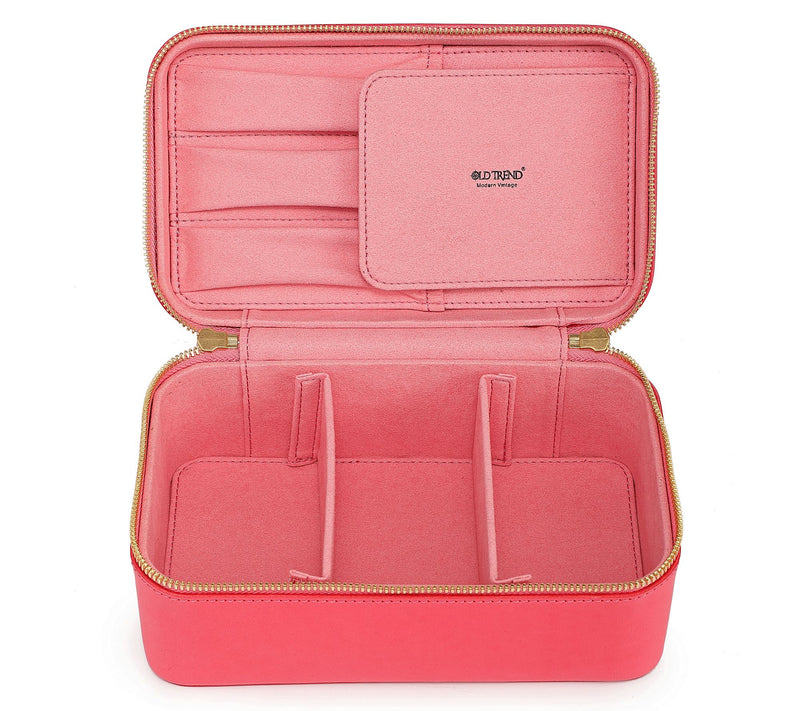 Old Trend Clivia Travel Leather Train Case — View 2