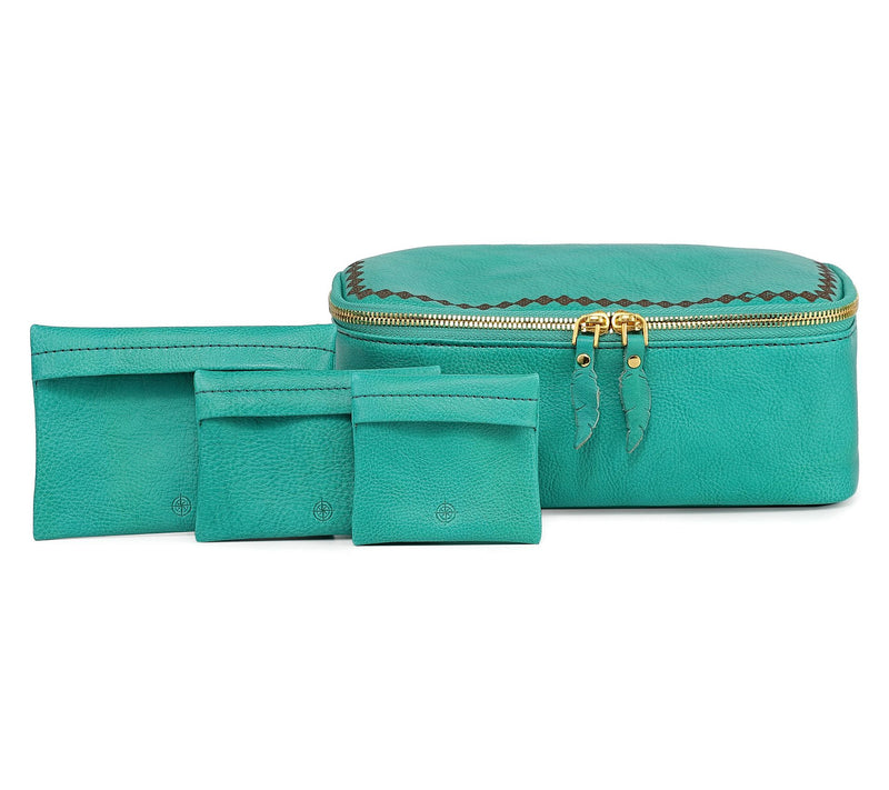 Old Trend Celosia Leather Rectangular Jewelry Case — View 16