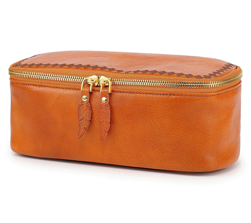Old Trend Celosia Leather Rectangular Jewelry Case — View 7