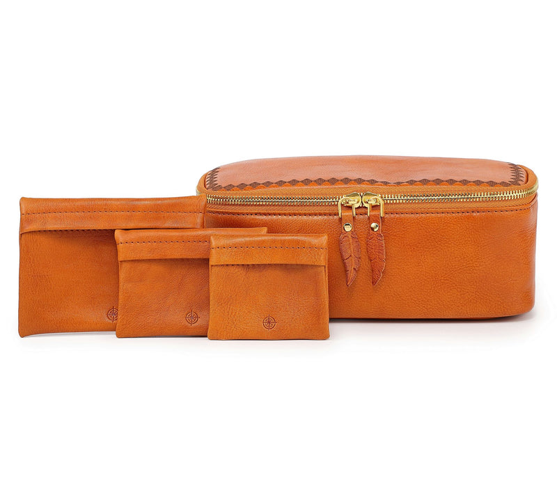 Old Trend Celosia Leather Rectangular Jewelry Case — View 20
