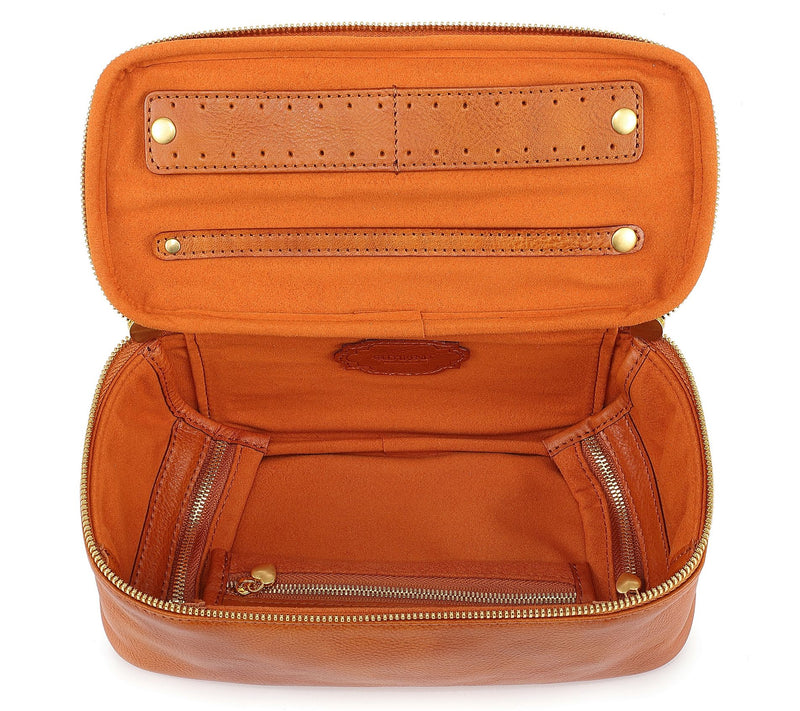 Old Trend Celosia Leather Rectangular Jewelry Case — View 4
