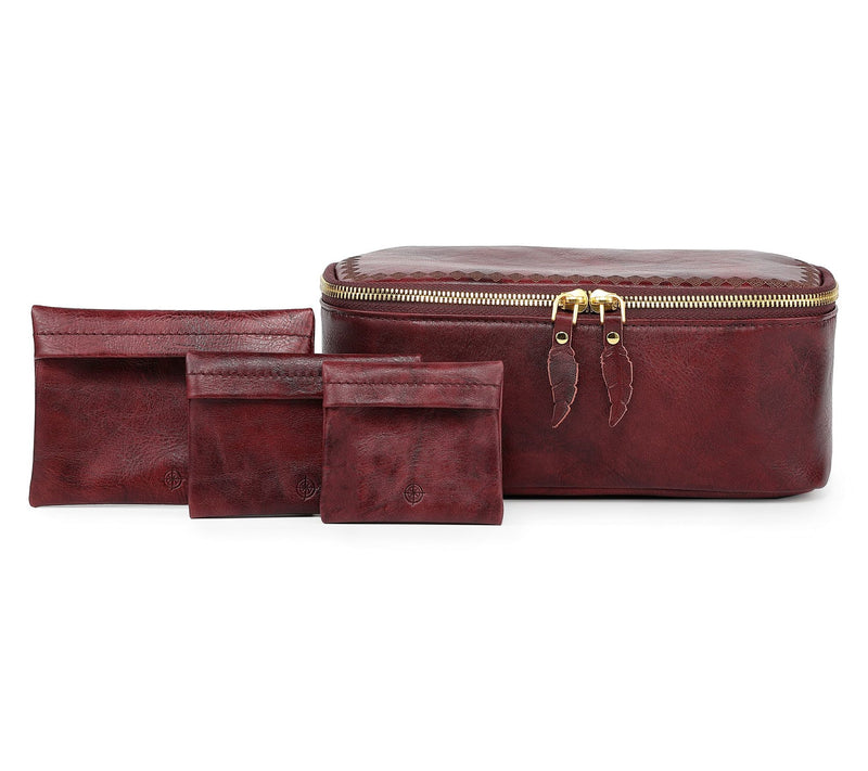 Old Trend Celosia Leather Rectangular Jewelry Case — View 21